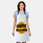 ハロウィーンの日 エプロン (着用した状態)