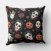 ハロウィーンの日 クッション (裏面)