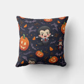 ハロウィーンの日 クッション (裏面)