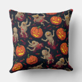 ハロウィーンの日 クッション (裏面)