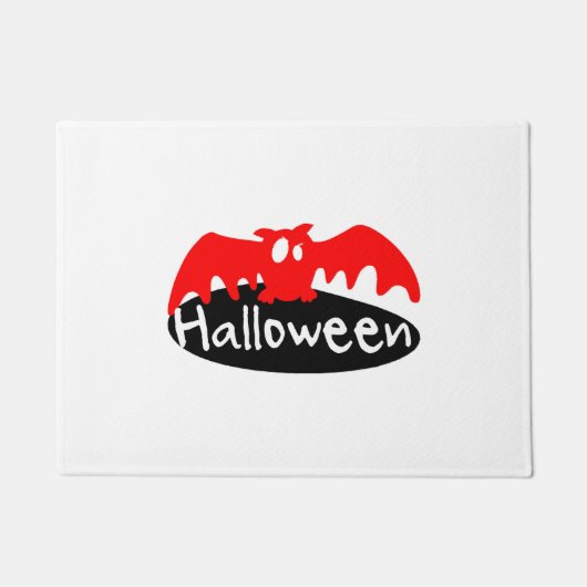 ハロウィーンの日 ドアマット (正面)