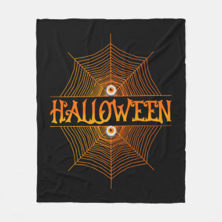 ハロウィーンの日 フリースブランケット
