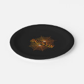 ハロウィーンの日 ペーパープレート (アングル)