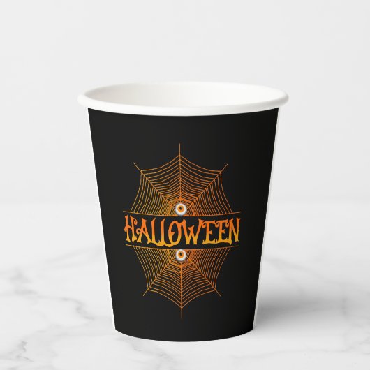 ハロウィーンの日 紙コップ (正面)
