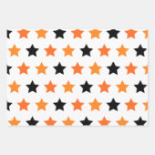 ハロウィーンの星 ラッピングペーパーシート (正面)
