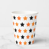 ハロウィーンの星 紙コップ (裏面)