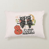 ハロウィーンの時間が早すぎることはない アクセントクッション (正面)