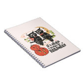 ハロウィーンの時間が早すぎることはない ノートブック (右側)