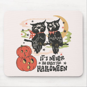 ハロウィーンの時間が早すぎることはない マウスパッド