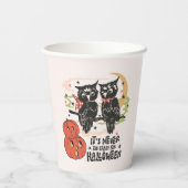 ハロウィーンの時間が早すぎることはない 紙コップ (裏面)
