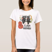 ハロウィーンの時間が早すぎることはない Tシャツ (正面)