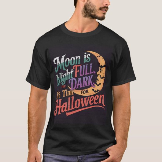 ハロウィーンの時間だ。ハロウィーンTシャツ Tシャツ (正面)