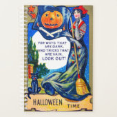 ハロウィーンの時間を見るフォールン プランナー手帳 (正面)