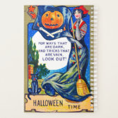 ハロウィーンの時間を見るフォールン プランナー手帳 (裏面)