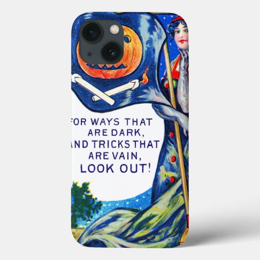 ハロウィーンの時間を見るフォールン Case-Mate iPhoneケース (裏面)
