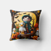 ハロウィーンの時間 クッション (裏面)