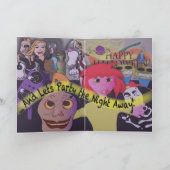 ハロウィーンの暗側 カード (内部)