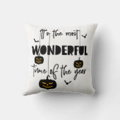 ハロウィーンの最も素晴らしい時期だ クッション (裏面)