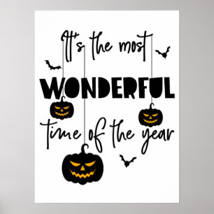 ハロウィーンの最も素晴らしい時期だ ポスター