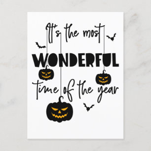 ハロウィーンの最も素晴らしい時期だ ポストカード