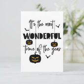 ハロウィーンの最も素晴らしい時期だ 出欠カード (スタンド正面)