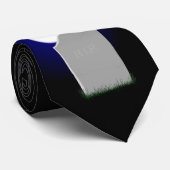 ハロウィーンの月と墓石のネクタイ ネクタイ (ロール)