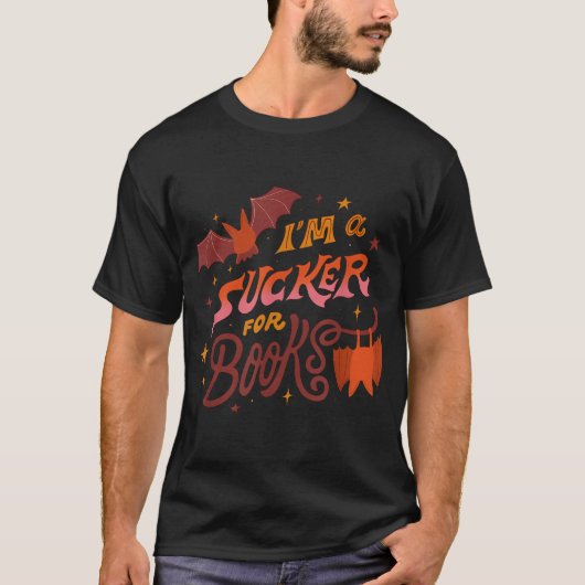 ハロウィーンの本が大好き Tシャツ (正面)