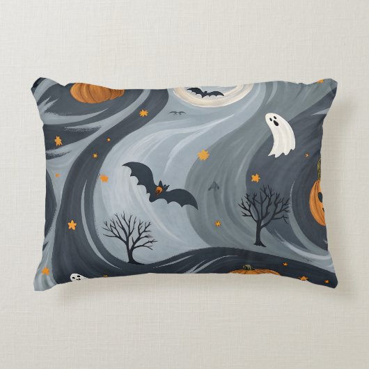 ハロウィーンの死の夜 アクセントクッション (正面)