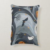 ハロウィーンの死の夜 アクセントクッション (裏面(縦))