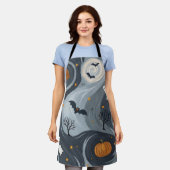 ハロウィーンの死の夜 エプロン (着用した状態)