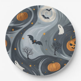 ハロウィーンの死の夜 ペーパープレート