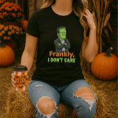 ハロウィーンの気分を盛り上げる大胆なジョーク Tシャツ