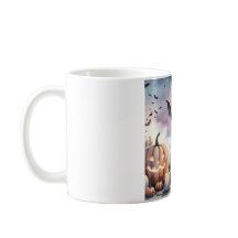 ハロウィーンの水彩画