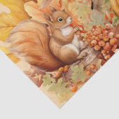 ハロウィーンの水彩葉とかかしのデコページ 薄葉紙 (詳細)