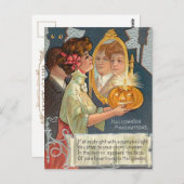 ハロウィーンの注意事項 ポストカード (正面/裏面)