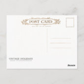 ハロウィーンの注意事項 ポストカード (裏面)