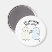 ハロウィーンの洒落「善行は巡る」 マグネット (正面/裏面)