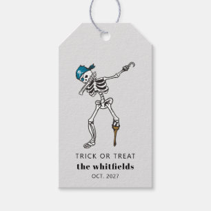 ハロウィーンの海賊のトリックまたは治療 ギフトタグ