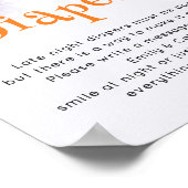 ハロウィーンの深夜おむつ赤ちゃんシャワーゲーム ポスター (角)