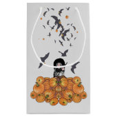 ハロウィーンの準備ができて！ スモールペーパーバッグ (裏面)