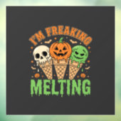 ハロウィーンの溶けるアイス ウィンドウサイン (シート3)