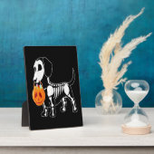 ハロウィーンの犬の衣装 フォトプラーク (側面)