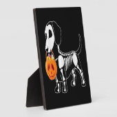 ハロウィーンの犬の衣装 フォトプラーク (側面)