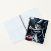 ハロウィーンの猫。 ノートブック (内部)