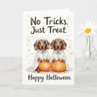ハロウィーンの甘いパップデュオを扱うトリックはない カード