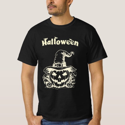 ハロウィーンの男性Tシャツ Tシャツ (正面)