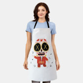 ハロウィーンの男 エプロン (着用した状態)