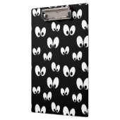 ハロウィーンの目のパターンのクリップボード クリップボード (左)