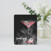 ハロウィーンの眼球マルティーニの煙 招待状 (スタンド正面)