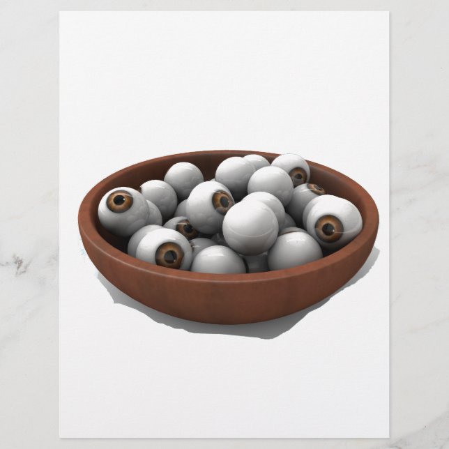 ハロウィーンの眼球 (正面)